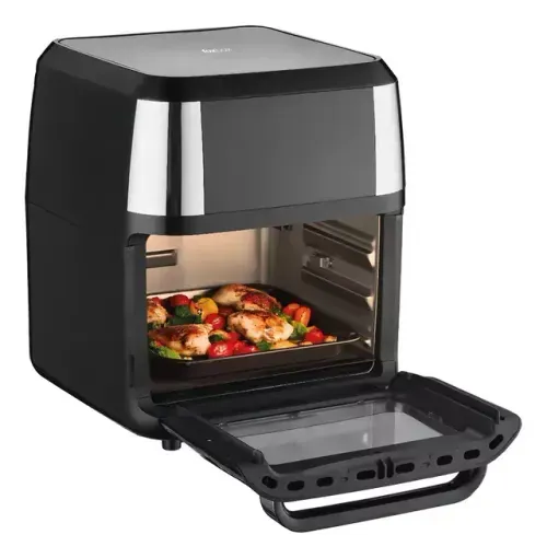 Freidora De Aire Foxbox Genus Aeris 12l Digital Horno Negro