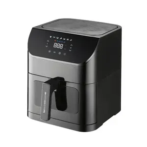 Freidora de Aire Foxbox Genus Aeris 6L Digital 1500W Negra