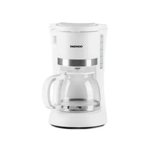 Cafetera Eléctrica Daewoo de 1.2L Blanca DCM-1885
