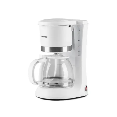 Cafetera Eléctrica Daewoo de 1.2L Blanca DCM-1885