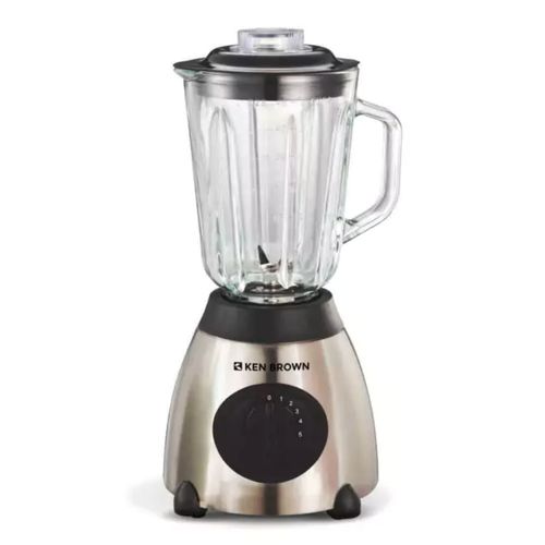 Licuadora Ken Brown 1.5l 800W Jarra Vidrio Plateado