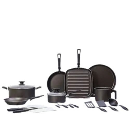 Batería de Cocina Tramontina Loreto 40 Piezas Antiadherente