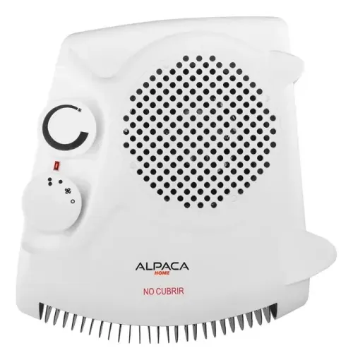 Caloventor Electrico 2000w Alpaca Portatil Blanco