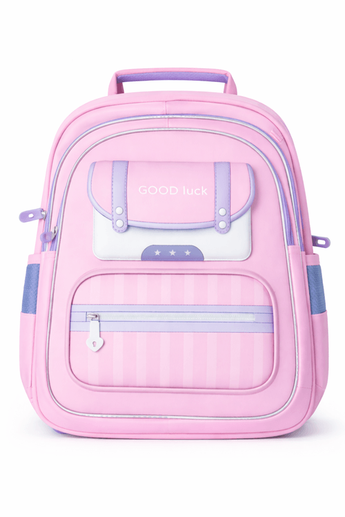 MOCHILA CON BOLSO BIANDA Y CARTUCHERA