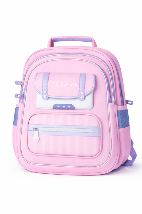 MOCHILA CON BOLSO BIANDA Y CARTUCHERA