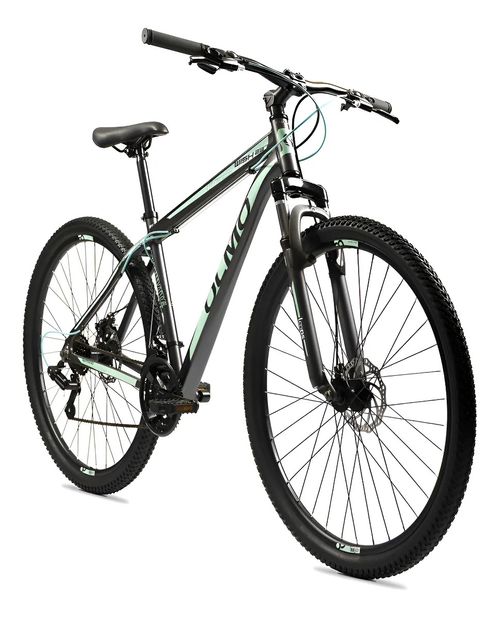 BICICLETA OLMO WISH 290 T18 DISC NEGRO Y VERDE