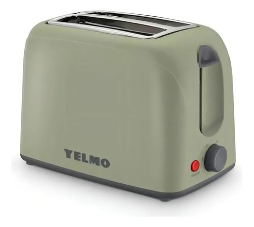 TOSTADORA YELMO 700W. COLOR VERDE  TO-3006V