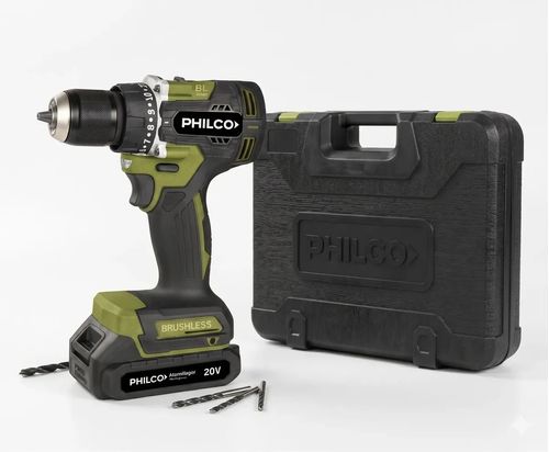 TALADRO PERCUTOR INALÁMBRICO CON MALETÍN