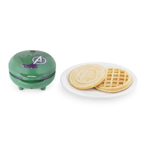 MINI WAFFLERA ELÉCTRICA ATMA MARVEL HULK