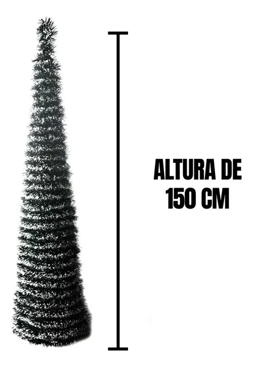 Árbol de Navidad Nevado 1,5 m con Bolas