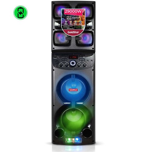 Parlante Goldstar 29.000 W con Luz Disco